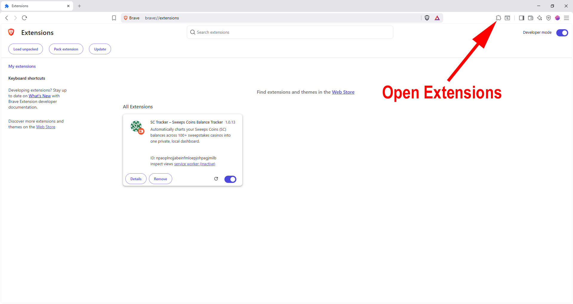 SC Tracker Sweeps Coins Balance Tracker